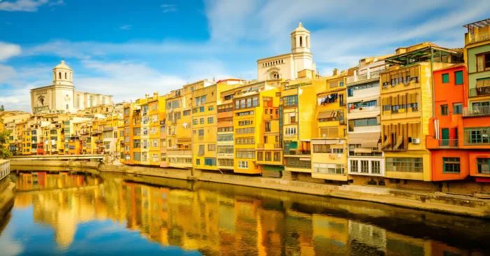 Catalonia medieval town